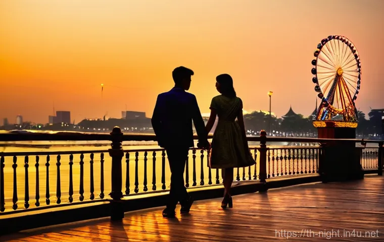 야경 속 연인 사진 촬영법 - **Prompt 1: Romantic City Night Embrace**
    "A young adult couple, fully clothed in trendy casual ...