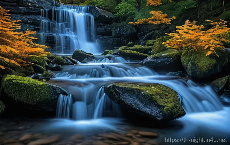 나이아가라 폭포 야경 - Here are three detailed image prompts in English, inspired by your description of Niagara Falls at n...